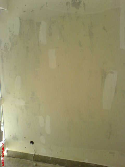ENDUIT MONOCOUCHE REBOUCHAGE POUR FISSURES LISSER PONCER 