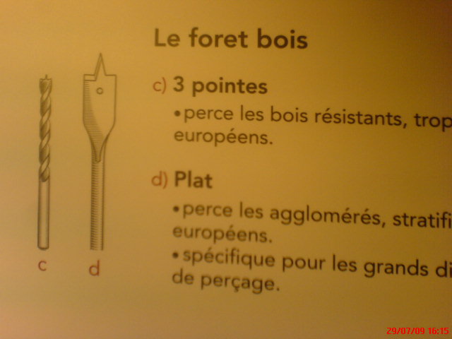FORETS CHEVILLES POUR MATERIAUX PLEINS OU CREUX POUR FIXATION 