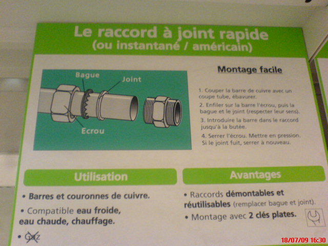 INSTALLER UN ROBINET UNE ROBINETTERIE POUR LA RENOVATION SALLE DE BAINS MELANGEUR MITIGEUR THERMOSTATIQUE