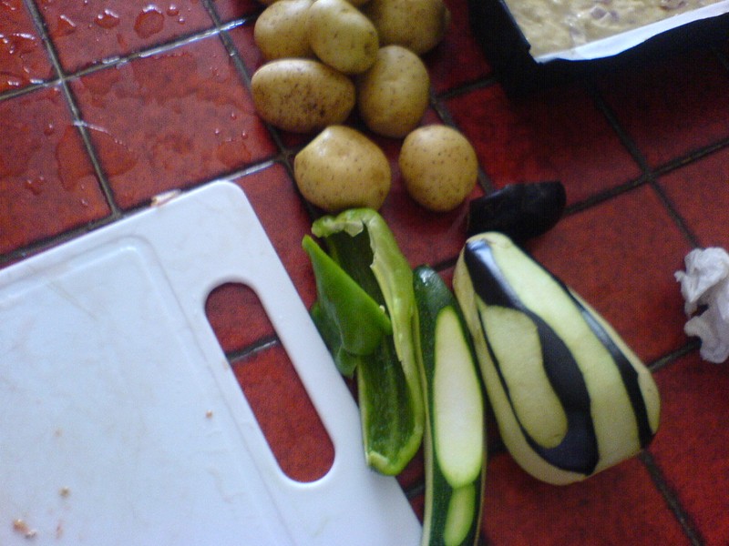 PLAT DE LEGUMES AU FOUR