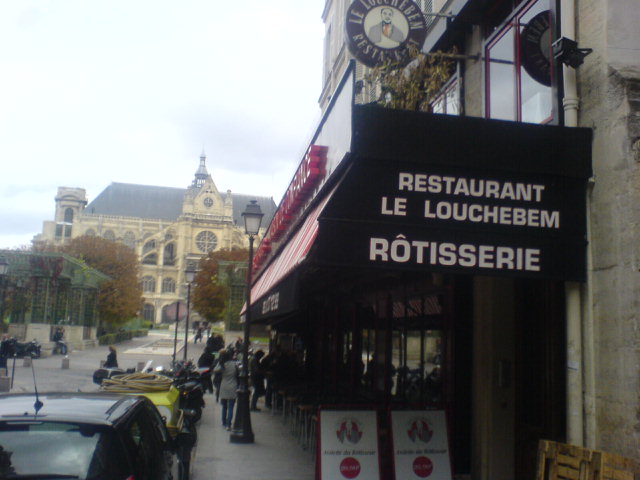 RESTO BRASSERIE VIANDES PARIS LE LOUCHEBEM PAVE BAVETTE FILET COTE DE BOEUF BONNES VIANDES AUX HALLES LE LOUCHEBEM 