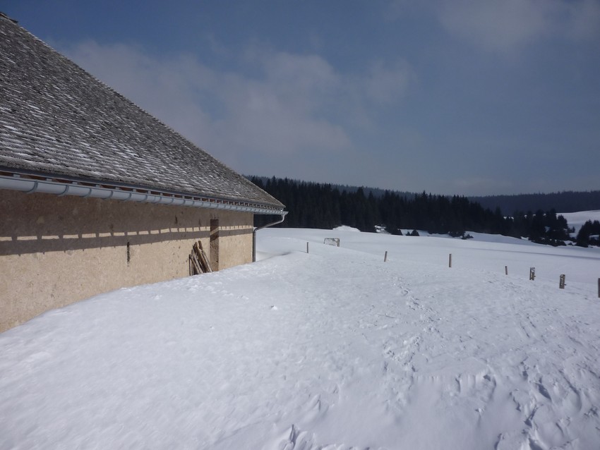 TRAVERSEE DU JURA FRANCO SUISSE EN RAQUETTE ET SKI DE FOND