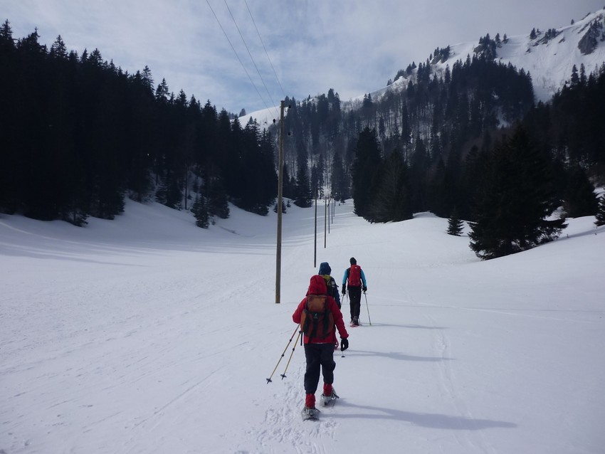 TRAVERSEE DU JURA FRANCO SUISSE EN RAQUETTE ET SKI DE FOND