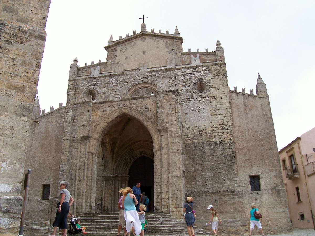 ERICE TRAPANI SICILE ITALIE SICILIA ITALIA