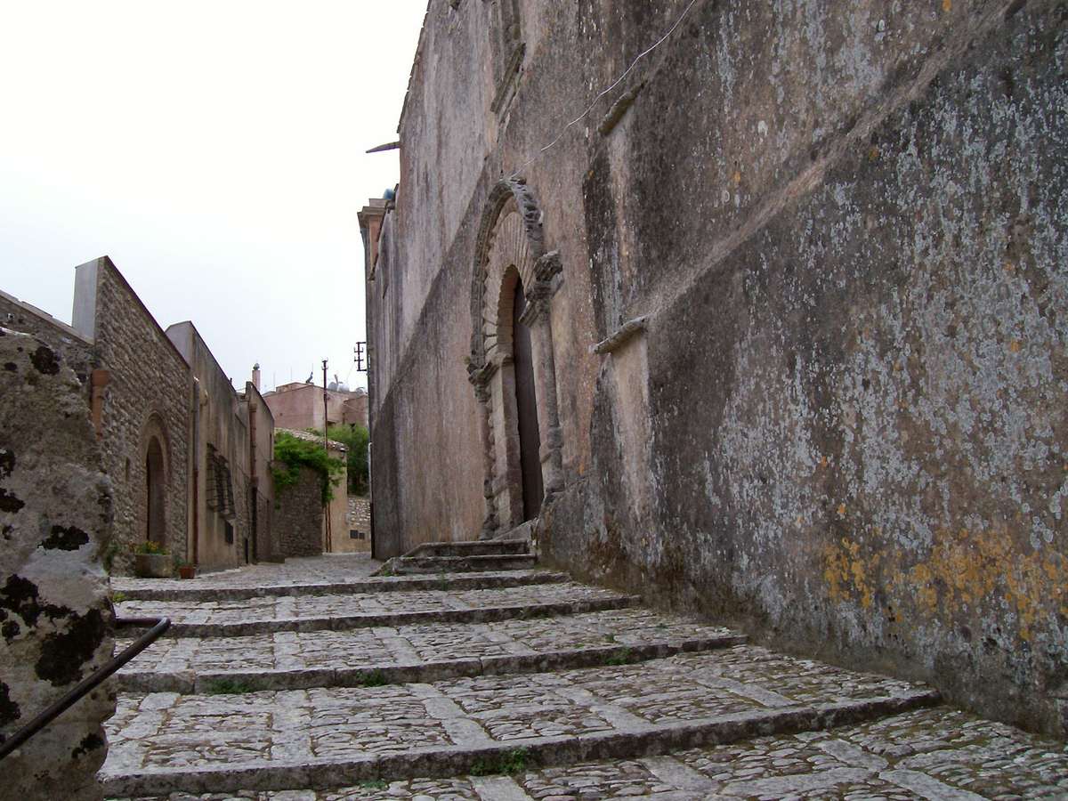 ERICE TRAPANI SICILE ITALIE SICILIA ITALIA