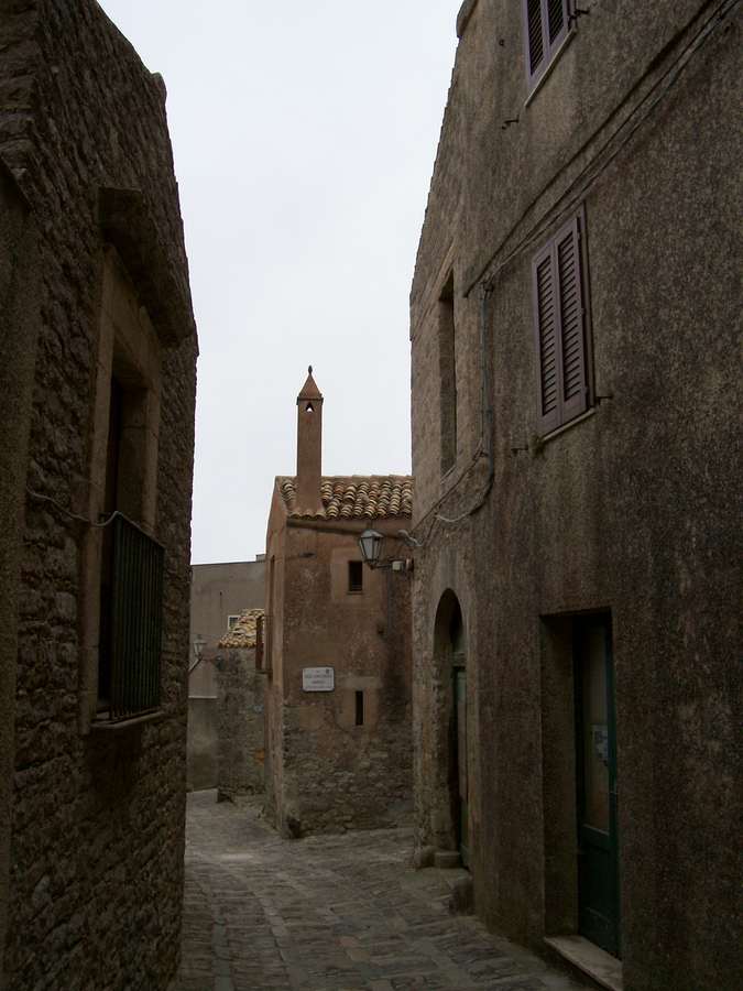 ERICE TRAPANI SICILE ITALIE SICILIA ITALIA