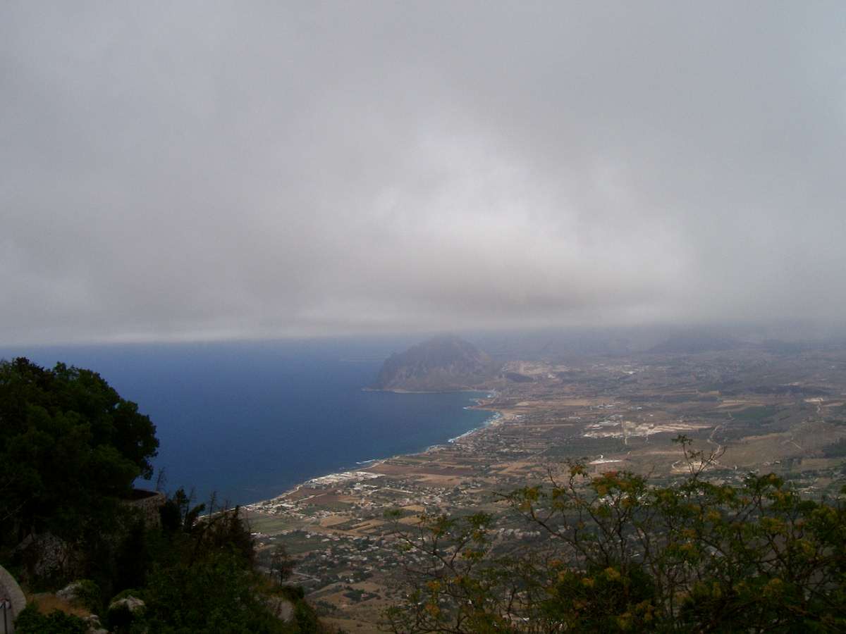 ERICE TRAPANI SICILE ITALIE SICILIA ITALIA