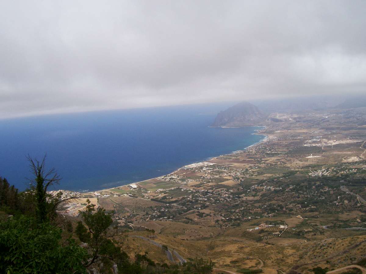 ERICE TRAPANI SICILE ITALIE SICILIA ITALIA