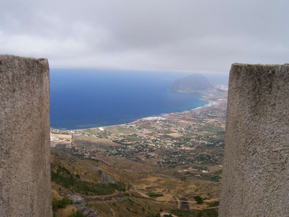 ERICE TRAPANI SICILE ITALIE SICILIA ITALIA
