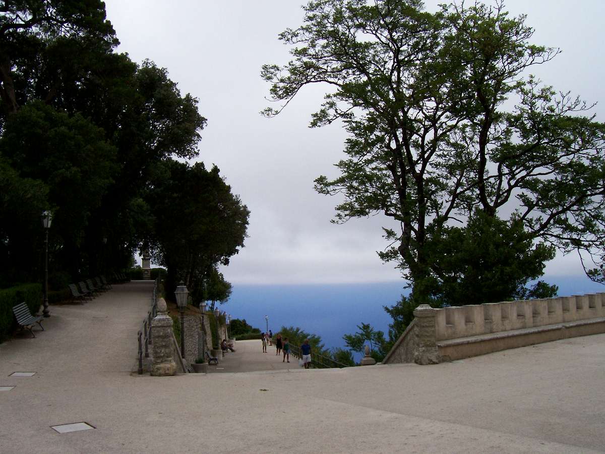 ERICE TRAPANI SICILE ITALIE SICILIA ITALIA