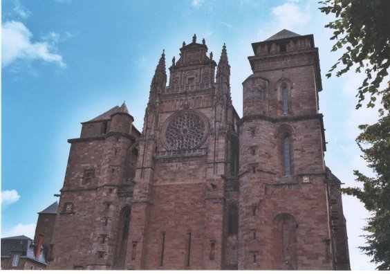 RODEZ AVEYRON CATHEDRALE DE RODEZ CLOCHER DE RODEZ  RUTHENES 